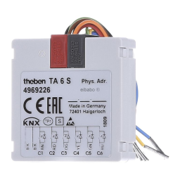 Theben TA 6 S KNX: Fiche Technique + Chat IA | Fixfr