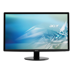 Acer A231HL Monitor Guide de d&eacute;marrage rapide