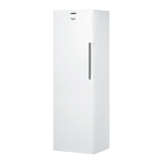 Whirlpool WVE26622 NFW Freezer Manuel utilisateur