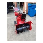 Toro 524 Snowthrower Manuel utilisateur