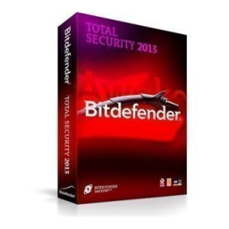 Bitdefender Total Security 2013 Manuel utilisateur | Fixfr