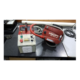 Hilti DS TS 5-SE : Mode d'emploi et assistance IA | Fixfr