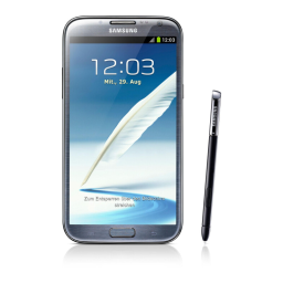 Galaxy Note 2 | Samsung GALAXY NOTE II GT-N7100 Manuel du propriétaire | Fixfr