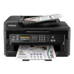 Epson WorkForce WF-2540WF Manuel utilisateur | Fixfr