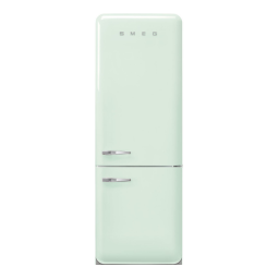 Smeg FAB38RPG5 Réfrigérateur Manuel du propriétaire | Fixfr