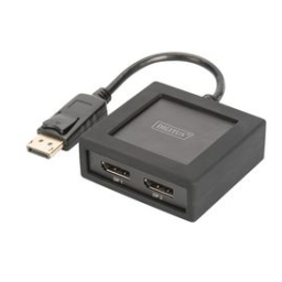 Digitus DS-45404 4K DisplayPort Splitter, 1x2 Manuel du propriétaire | Fixfr