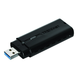 Trendnet TEW-805UB AC1200 Dual Band Wireless USB Adapter Fiche technique | Fixfr