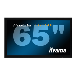 iiyama PROLITE L6560S Manuel utilisateur | Fixfr