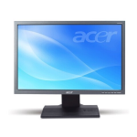 Acer B273HU Monitor Guide de d&eacute;marrage rapide