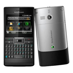 Sony Ericsson Aspen Manuel utilisateur | Fixfr