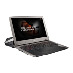 Asus ROG GX700VO Laptop Manuel utilisateur