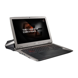 Asus ROG GX700VO Laptop Manuel utilisateur | Fixfr