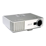 Acer P3251 Projector Manuel utilisateur