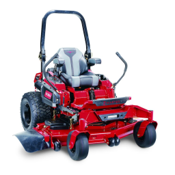 Manuel de l'utilisateur Toro 52in Z Master 4000 Series Riding Mower | Fixfr