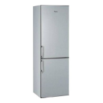 Whirlpool WBE3114 TS Fridge/freezer combination Manuel utilisateur