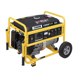 Powerplus POWX516 POWER GENERATOR 5400W Manuel du propriétaire | Fixfr