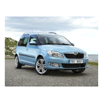 SKODA Roomster (2010/05) Manuel utilisateur