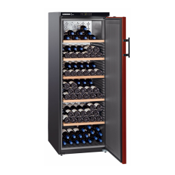 Liebherr WKr 4211 Vinothek Wine cabinet Operating instrustions | Fixfr