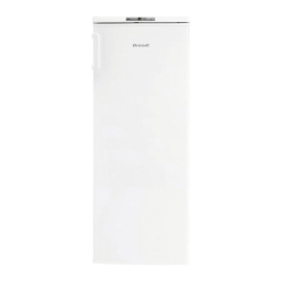 Brandt BFU4425SW Upright freezer Manuel utilisateur | Fixfr