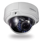 Trendnet RB-TV-IP341PI Indoor / Outdoor 2 MP 1080p Varifocal PoE IR Dome Network Camera Fiche technique