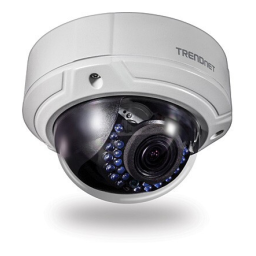 Trendnet RB-TV-IP341PI Indoor / Outdoor 2 MP 1080p Varifocal PoE IR Dome Network Camera Fiche technique | Fixfr