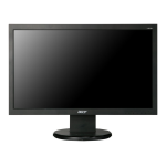 Acer V213HL Monitor Guide de d&eacute;marrage rapide