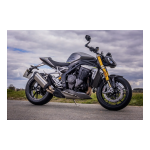 TRIUMPH SPEED TRIPLE Manuel utilisateur