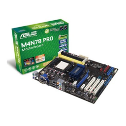 ASUS M4N78 PRO Manuel | Chat IA & Téléchargement PDF | Fixfr