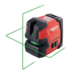 Hilti PM 2-LG Manuel utilisateur