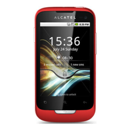 Alcatel ONE TOUCH 985/985D Manuel utilisateur | Fixfr