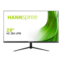 Hannspree HC 284 UPB Manuel utilisateur | Fixfr