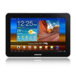 Samsung GALAXY Tab 8.9 Manuel utilisateur | Fixfr