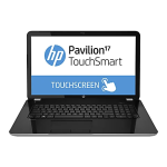 HP Pavilion 17-e100 TouchSmart Notebook PC series Manuel utilisateur