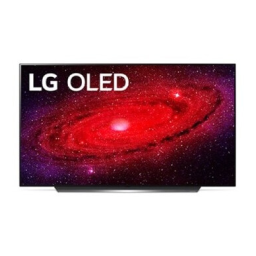 LG OLED65CXPVA Manuel du propriétaire | Fixfr