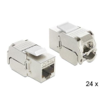 DeLOCK 86299 Keystone Module RJ45 jack &gt; RJ45 jack Cat.6A UTP white Fiche technique