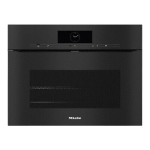 Miele H 7840 BPX Four compact sans poign&eacute;e design facile &agrave; combiner Manuel utilisateur