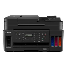 Canon PIXMA G7040 Manuel utilisateur | Fixfr