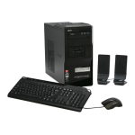 Acer Aspire M5201 Desktop Manuel utilisateur