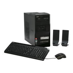 Acer Aspire M1201 Ordinateur : Manuel d'utilisation + AI Chat & PDF | Fixfr