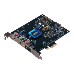 SOUND BLASTER RECON3D PCIE