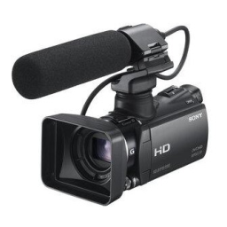 Sony HXR-MC50E/MC50P: Mode d'emploi + Chat IA | Fixfr