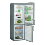 Whirlpool WBE3412 A+X Fridge/freezer combination Manuel utilisateur