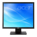 Acer V173 Monitor Guide de d&eacute;marrage rapide