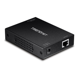 Trendnet TPE-117GI Gigabit Ultra PoE Injector Fiche technique | Fixfr