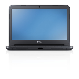 Dell Inspiron 3437 laptop Manuel du propriétaire | Fixfr