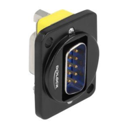 Delock DB9 mâle à DB9 femelle : IA et PDF | Fixfr