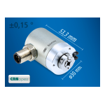 Baumer EAM360-S - CANopen&reg; Absolute encoder Fiche technique