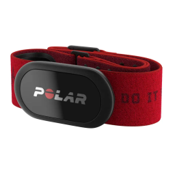 Polar H10 heart rate sensor Guide de démarrage rapide | Fixfr