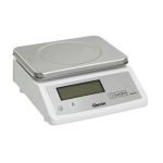 Bartscher A300117 Kitchen scale, 15kg, 5g Mode d'emploi