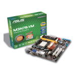 Asus M3A78-VM Motherboard Manuel utilisateur